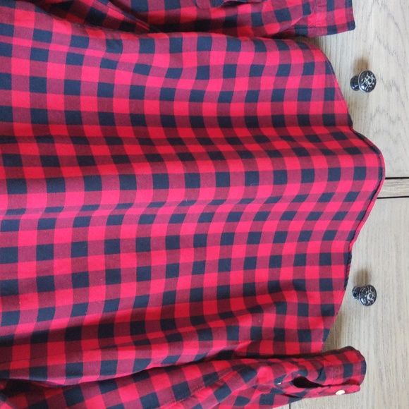 J Crew Checked Button Down Shirt - Picture 7 of 8